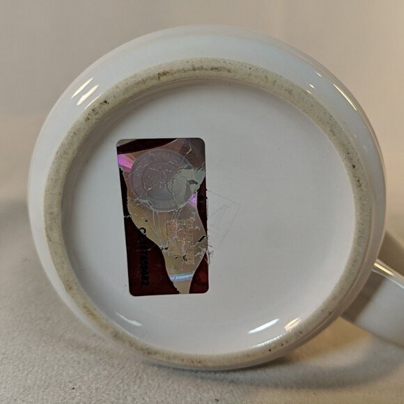 Harvard Business School Ceramic Mug Vintage White Gold Coffee Tea College US Uni - Picture 6 of 11